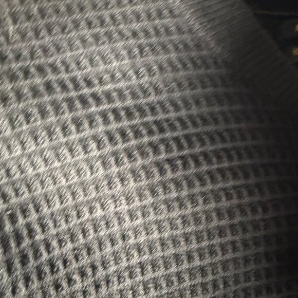 Massimo Dutti Waffle Knit Cotton Cashmere Long Sleeve Full Zip Sweater Sz XL - Picture 9 of 9